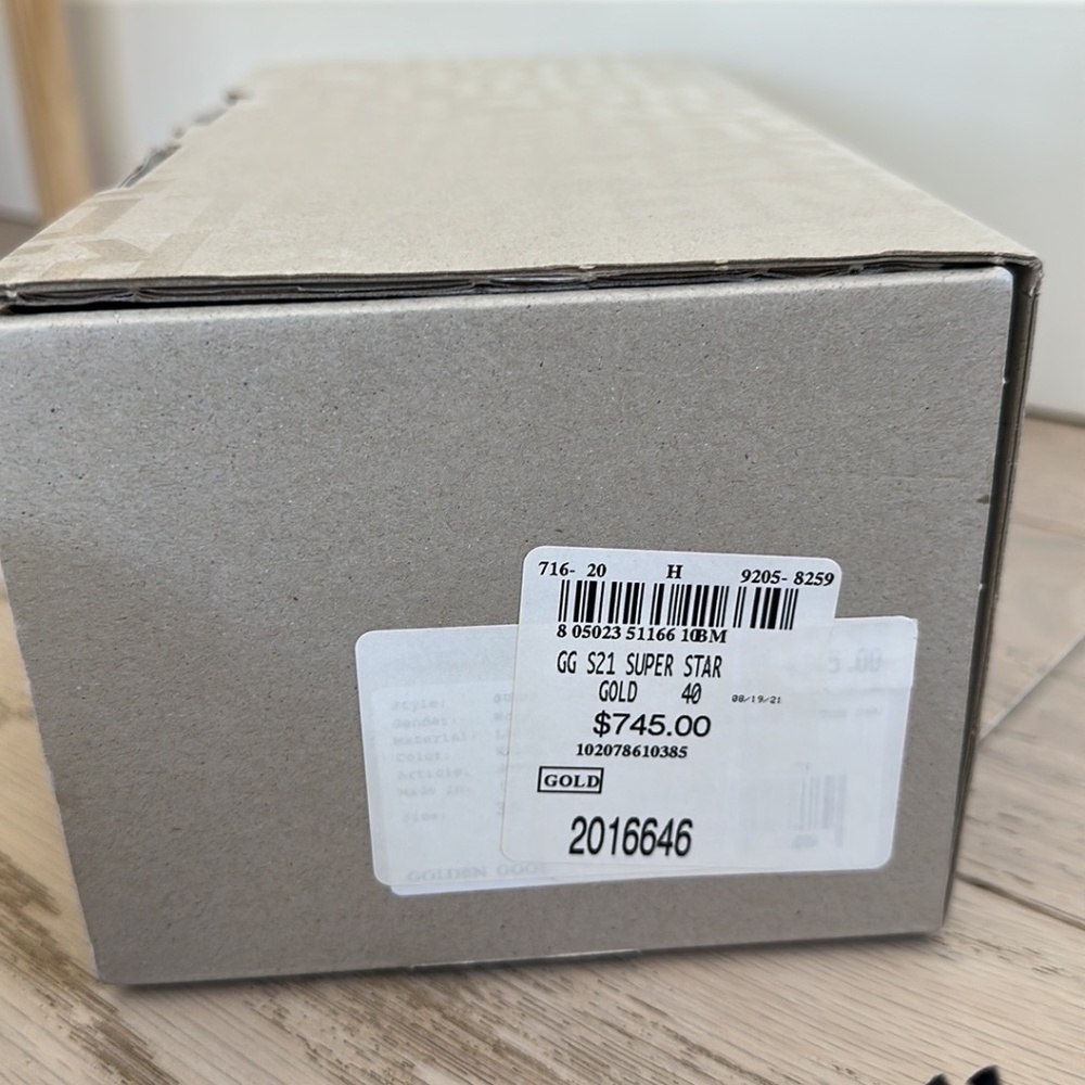 Golden Goose s21 super star Gold size 40 - Picture 4 of 11